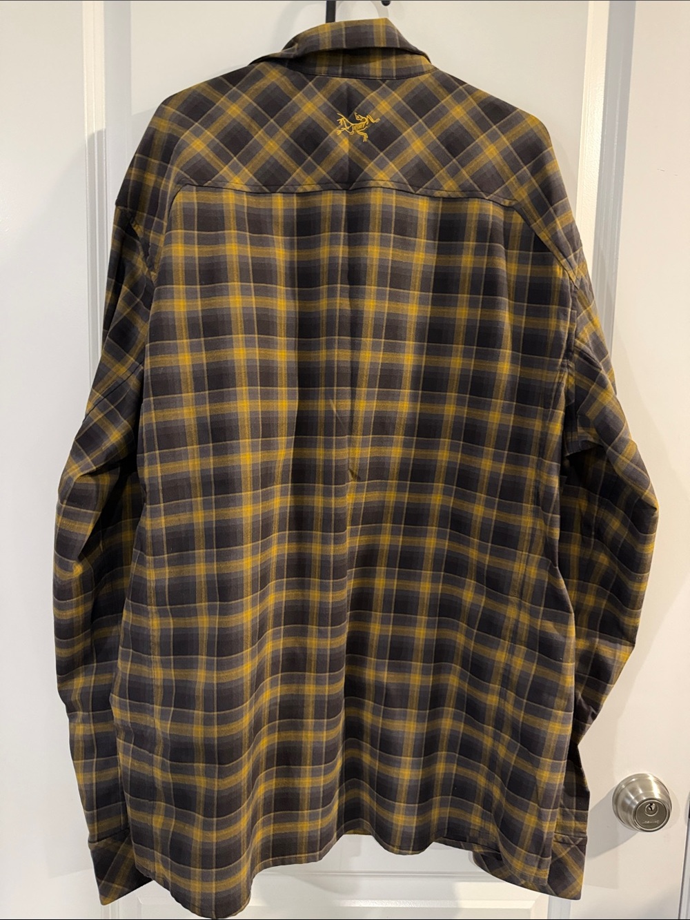 Arc’teryx Gryson Plaid Button-Up Shirt Snap Button - #143 - Picture 6 of 8